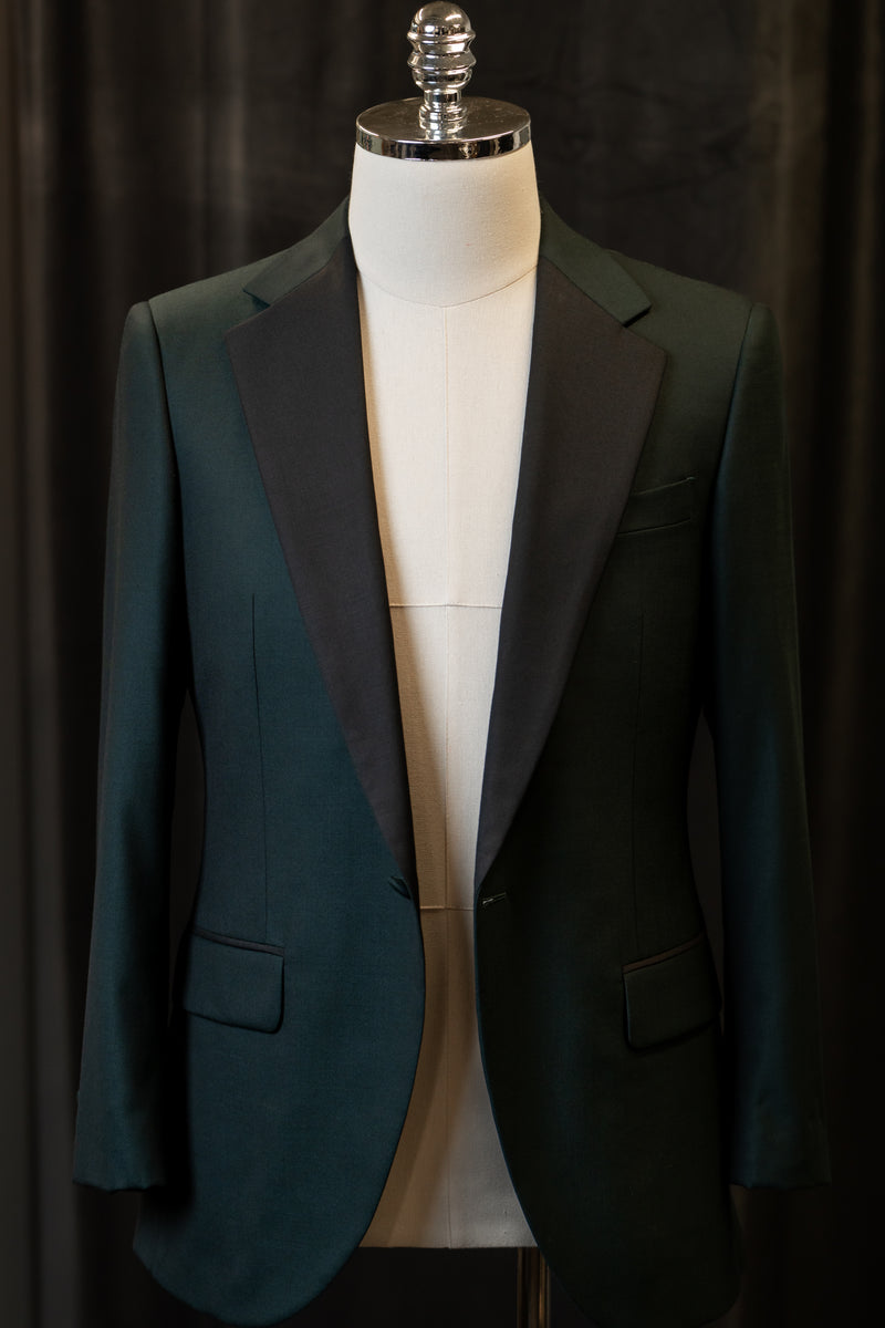 Custom Green Dark Grey Jacket