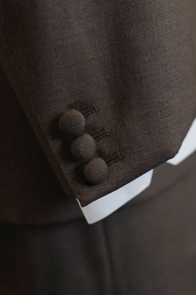 Dark Brown Luxury Suit