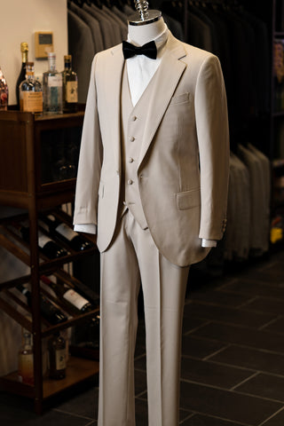 Light Khaki Luxury Suit