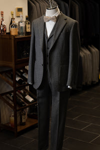 S046GY Rental Tweed Suit