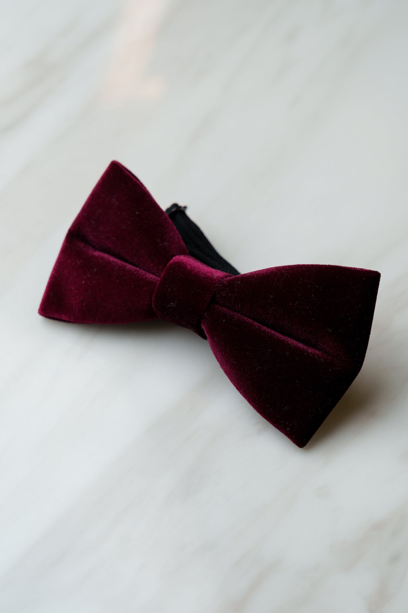 B140RD Red Velvet Bow Tie