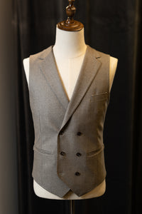 Light Brown Flannel Waistcoats