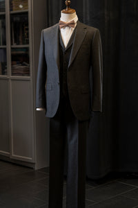 Dark Grey Flannel Luxury Suit