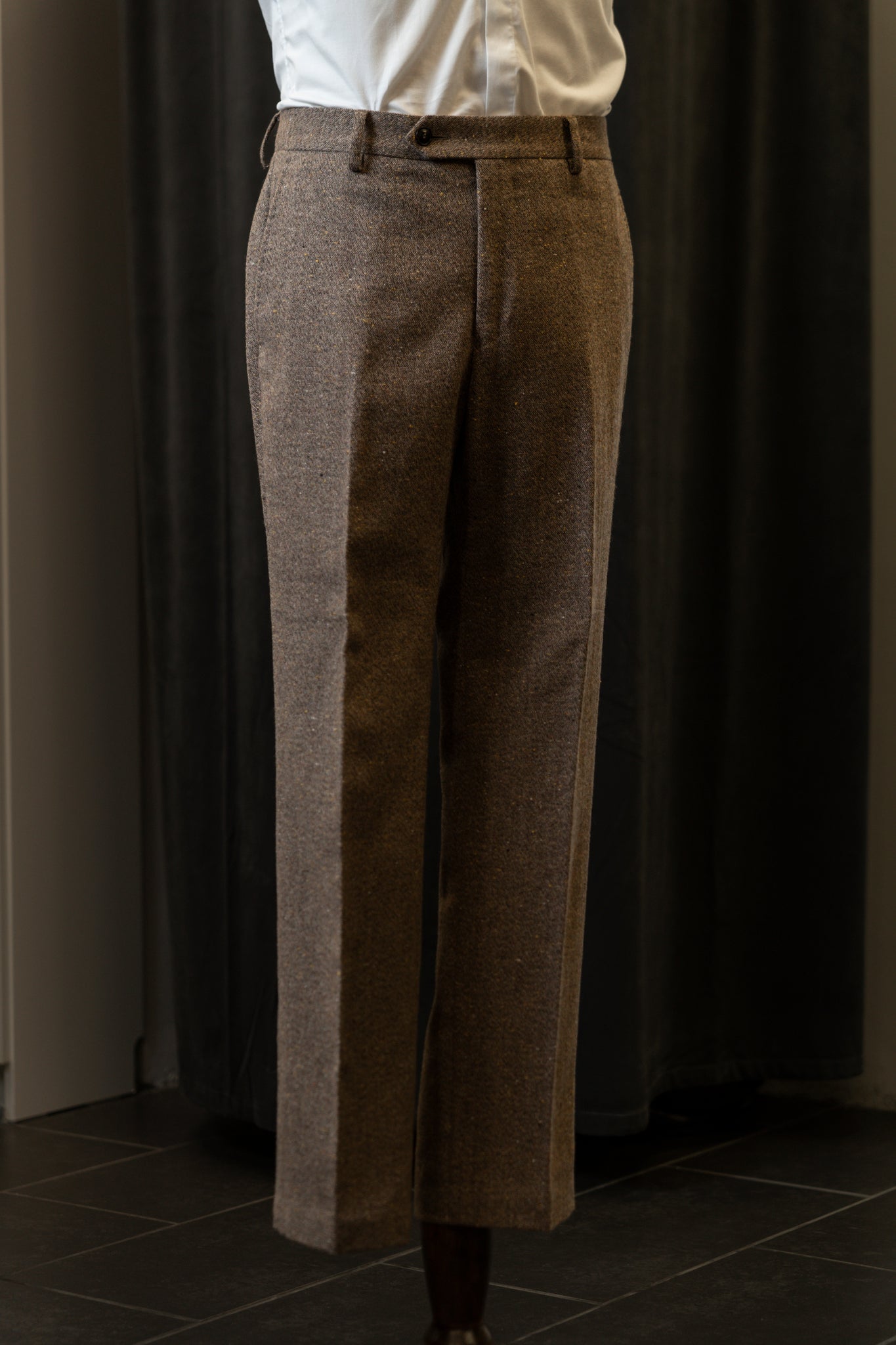 Brown Tweed Trousers