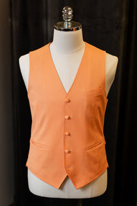 Light Orange Luxury Waistcoat