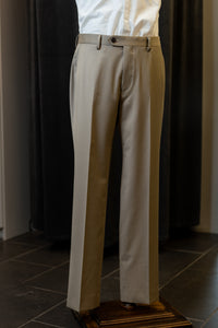 Khaki Double-Breasted Trouser