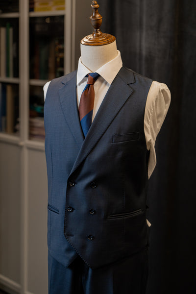 Gray Blue Luxury Suit