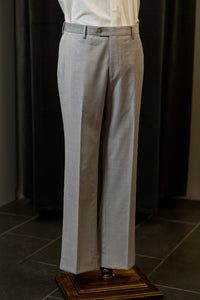 Light Grey Minimal Trousers