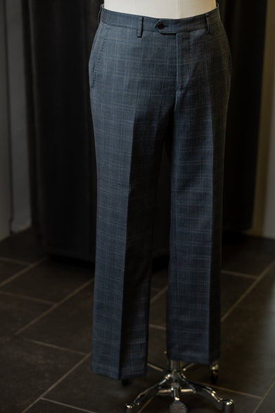 Grey/Blue Checkered Suits