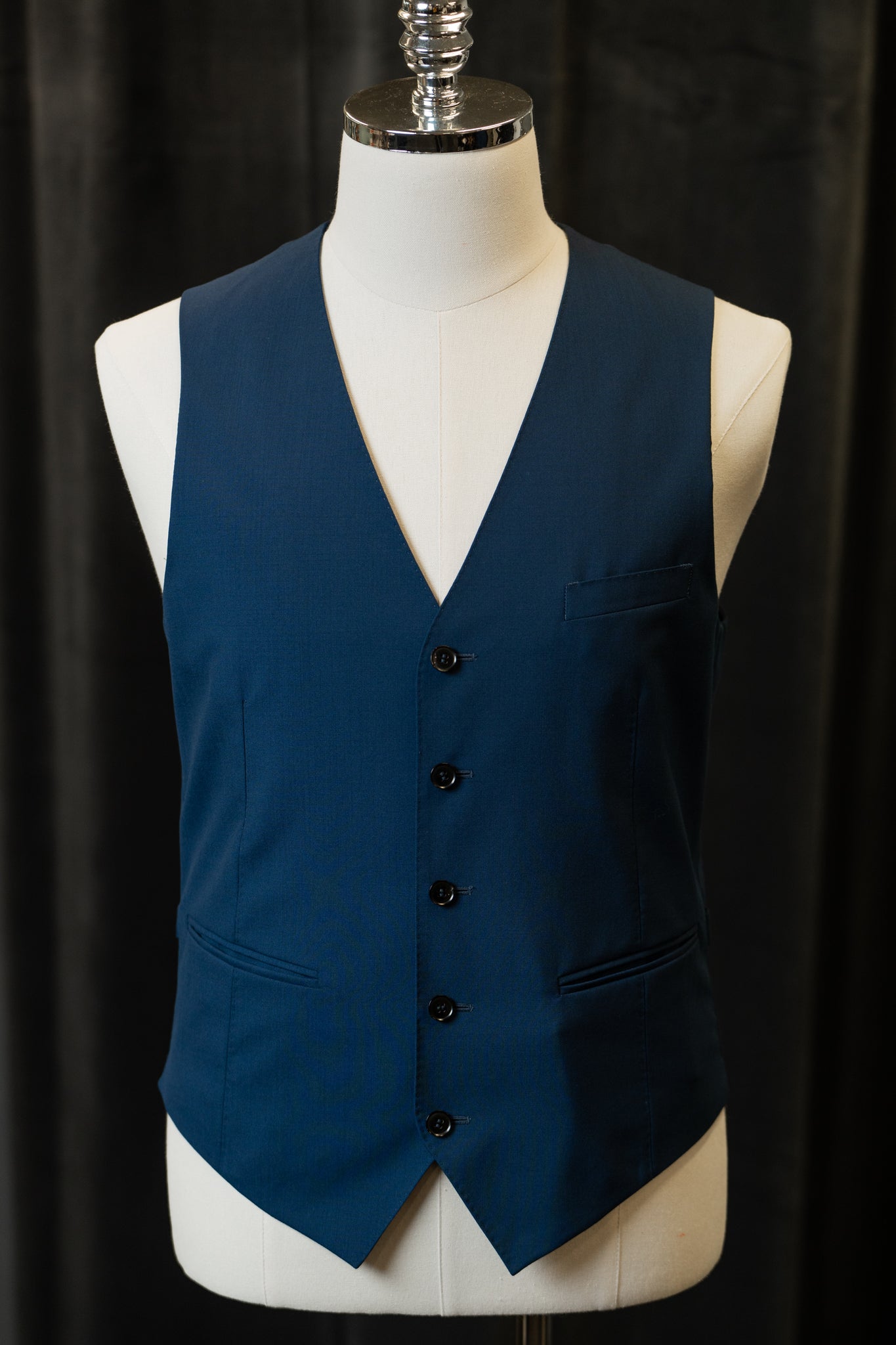 Navy Bule Minimal Waistcoats