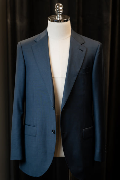 Gray Blue Luxury Suit