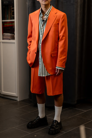 Orange OverSize Suit by Customize