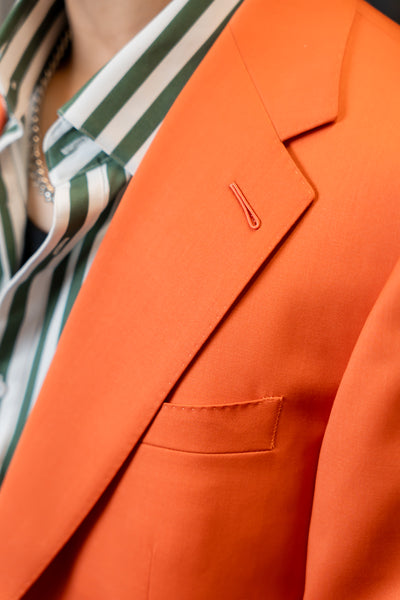 Orange OverSize Suit by Customize