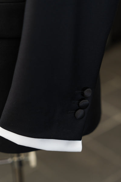 S016BK Rental Minimal Tuxedo