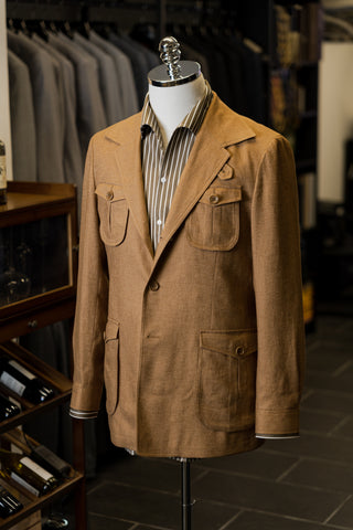 Brown Safari Jacket