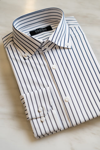 White/Blue Stripe Shirt