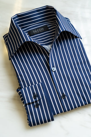 Navy Stripe Shirt