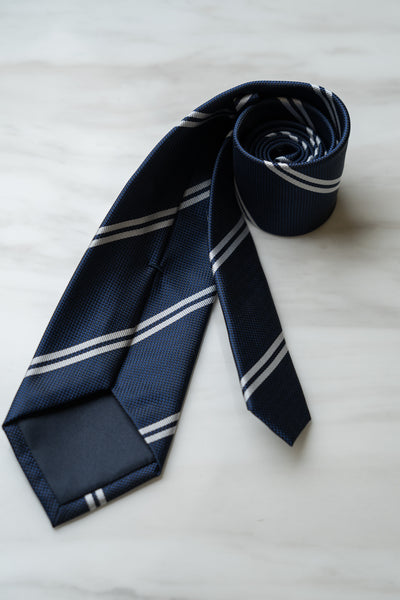 AT001NY Blue Stripe Tie