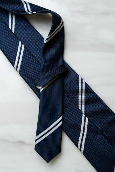 AT001NY Blue Stripe Tie