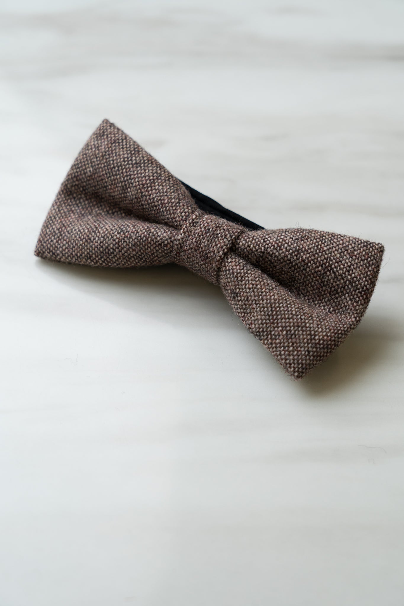 B052BN Brown Tweed Bow Tie