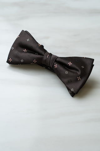 B059BN Brown Dots Bow Tie