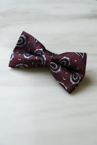 B069RD Red Paisley Bow Tie