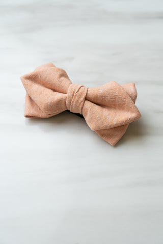 B117OR Orange Cotton Bow Tie