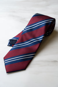 AT070RDBU Red/Blue Stripe Tie