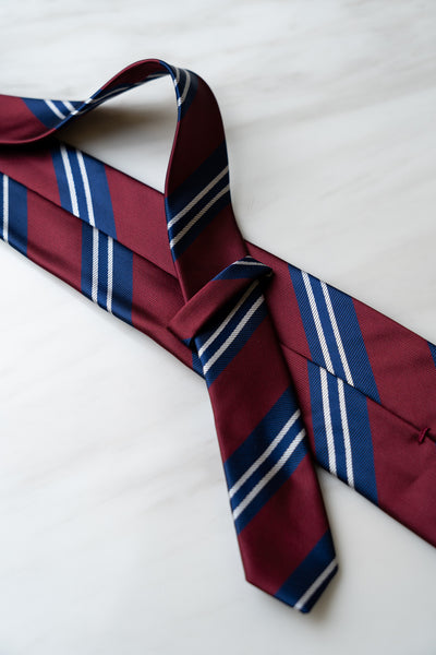 AT070RDBU Red/Blue Stripe Tie