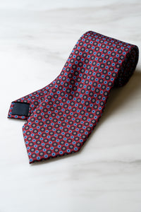 AT075RD Red Floral Tie