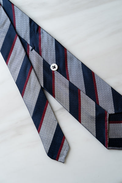 AT096GYBU Grey/Blue Stripe Tie