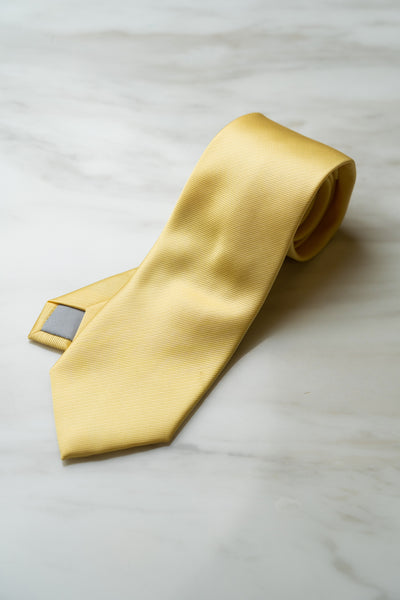AT121YW Light Yellow Tie
