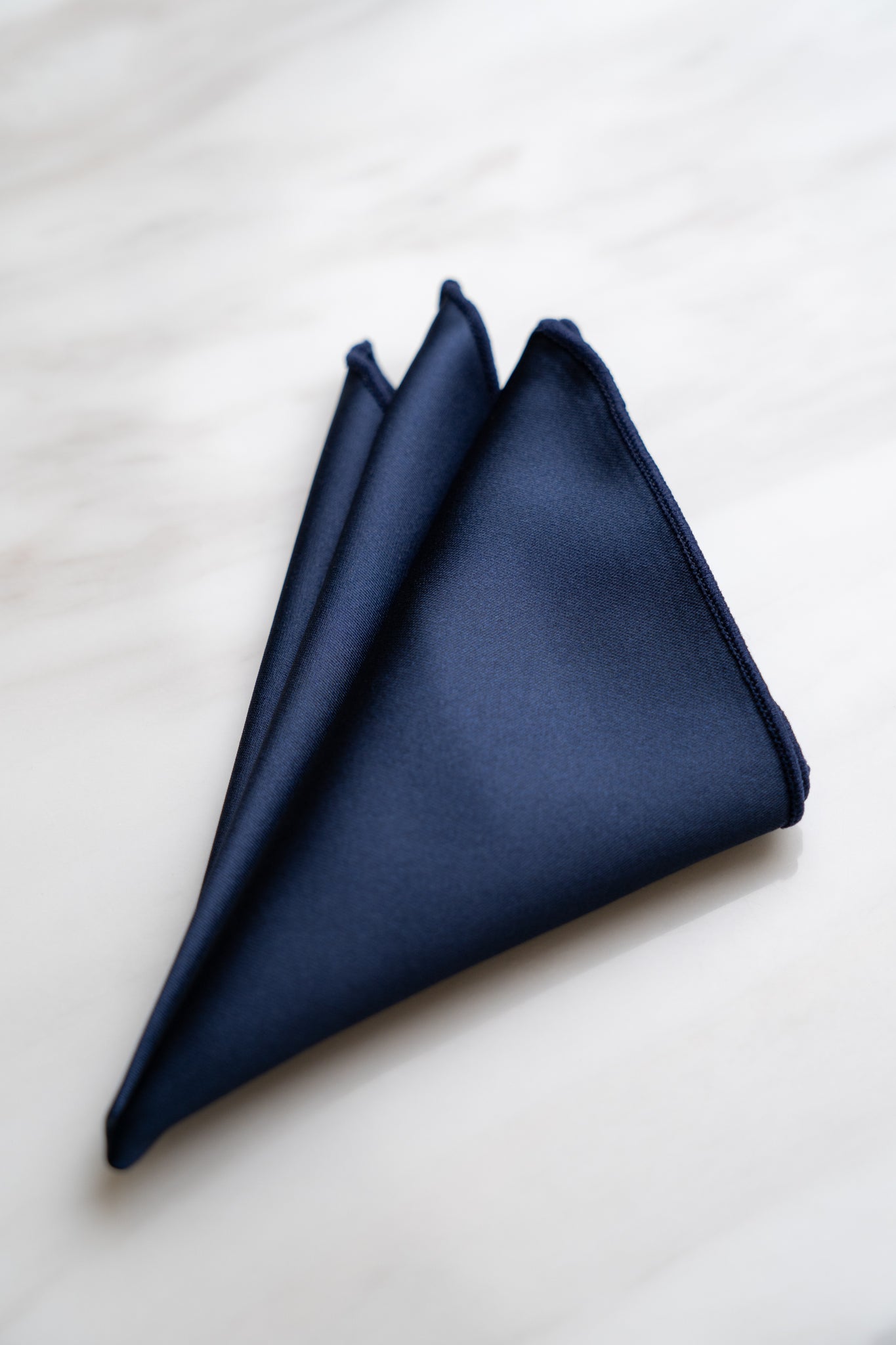 PS015BU Navy Blue Pocket Squares