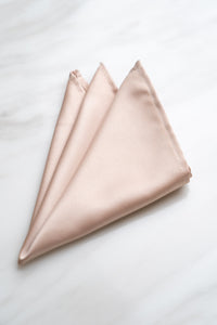 PS020BR Pale Ivory Pocket Squares