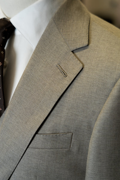 Grey Notch Lapel Suits by Customize