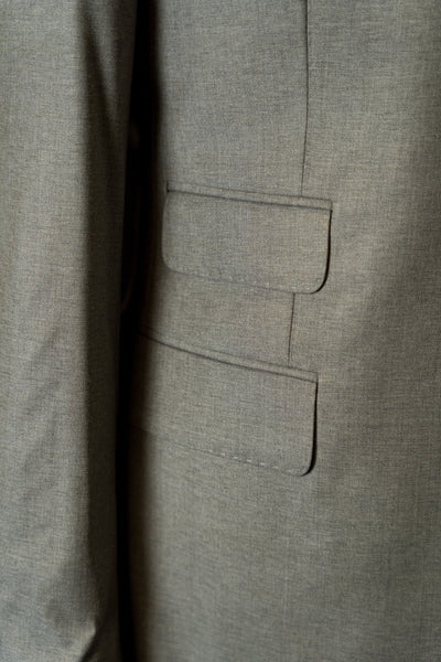 Grey Notch Lapel Suits by Customize
