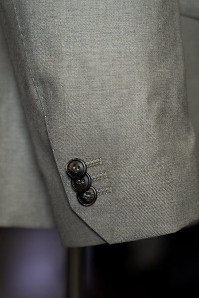 Grey Notch Lapel Suits by Customize