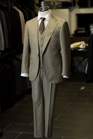 Grey Notch Lapel Suits by Customize