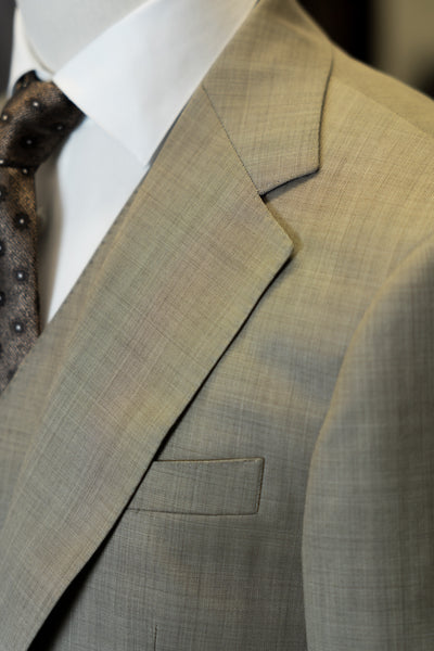 Grey Notch Lapel Suits by Customize