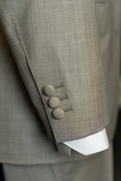 Grey Notch Lapel Suits by Customize