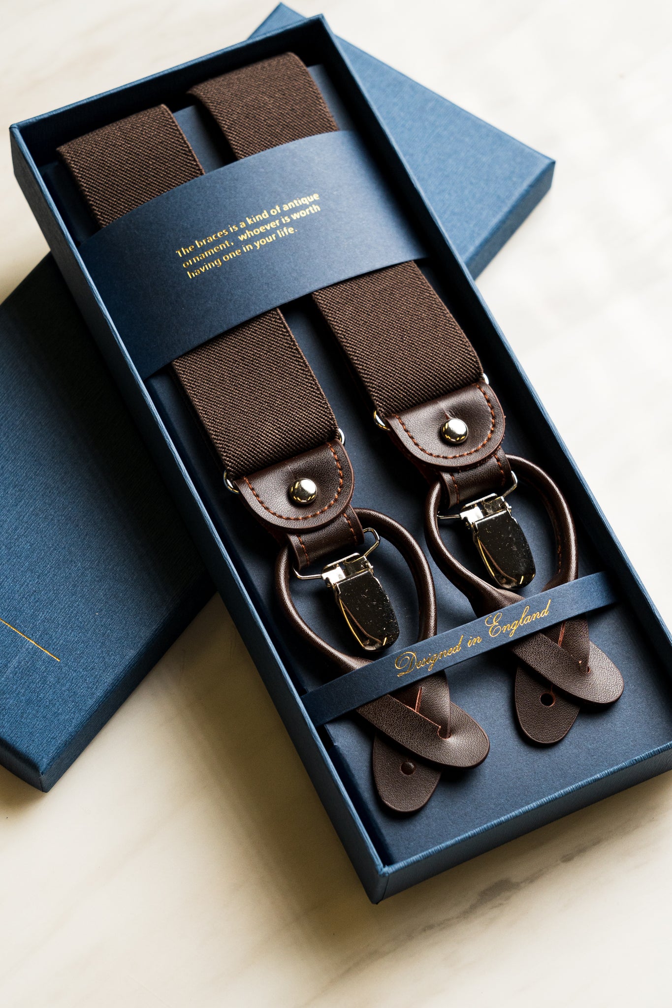 Brown Suspender